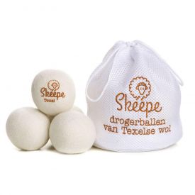 wool dryer ball storage bag with drawstring
